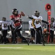Boston Shakes Off Pittsburgh in Final Minute, 33-28 © 2017 Mitzi Velez Lorenzana. Passion defender Krystal Cozzo #40 watches as Renegades receiver Emily Beinecke #87 reels in the game-winning touchdown pass when Boston met Pittsburgh on May 13, 2017. Boston prevailed 33-28.