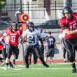 Renegades Find Daylight Against Nighthawks Boston Renegades wide receiver Kathryn Tylander #15 secures a pass in the open field against the Baltimore Nighthawks on June 2, 2018. ©2018 Mitzi Velez Lorenzana