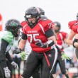Mansfield’s Crook Finds Glory on the Gridiron (HockomockSports.com) Former Mansfield High track star Hillary Crook (75) and the Boston Renegades won the 2018 Women’s Football Alliance (WFA) Div. 1 Super Bowl. Crook joined the team in 2017 and has been to two straight Super Bowls. (Sam Goresh/Boston Renegades)