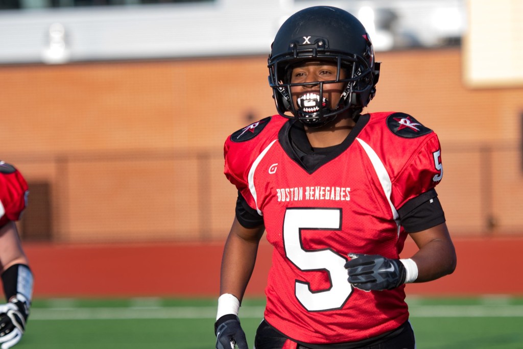 Boston Renegades defensive back Shantia ‘Tee’ Creech