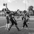 Renegades clinch top playoff seed with victory over Divas Satoria Bell #4 tips away a pass intended for a D.C. Divas receiver. Bell also scored three touchdowns on offense for Boston when the teams met on 6/15/2019. The Boston Renegades won 62-32.<nobr>©2019 Mitzi Vélez Lorenzana</nobr>